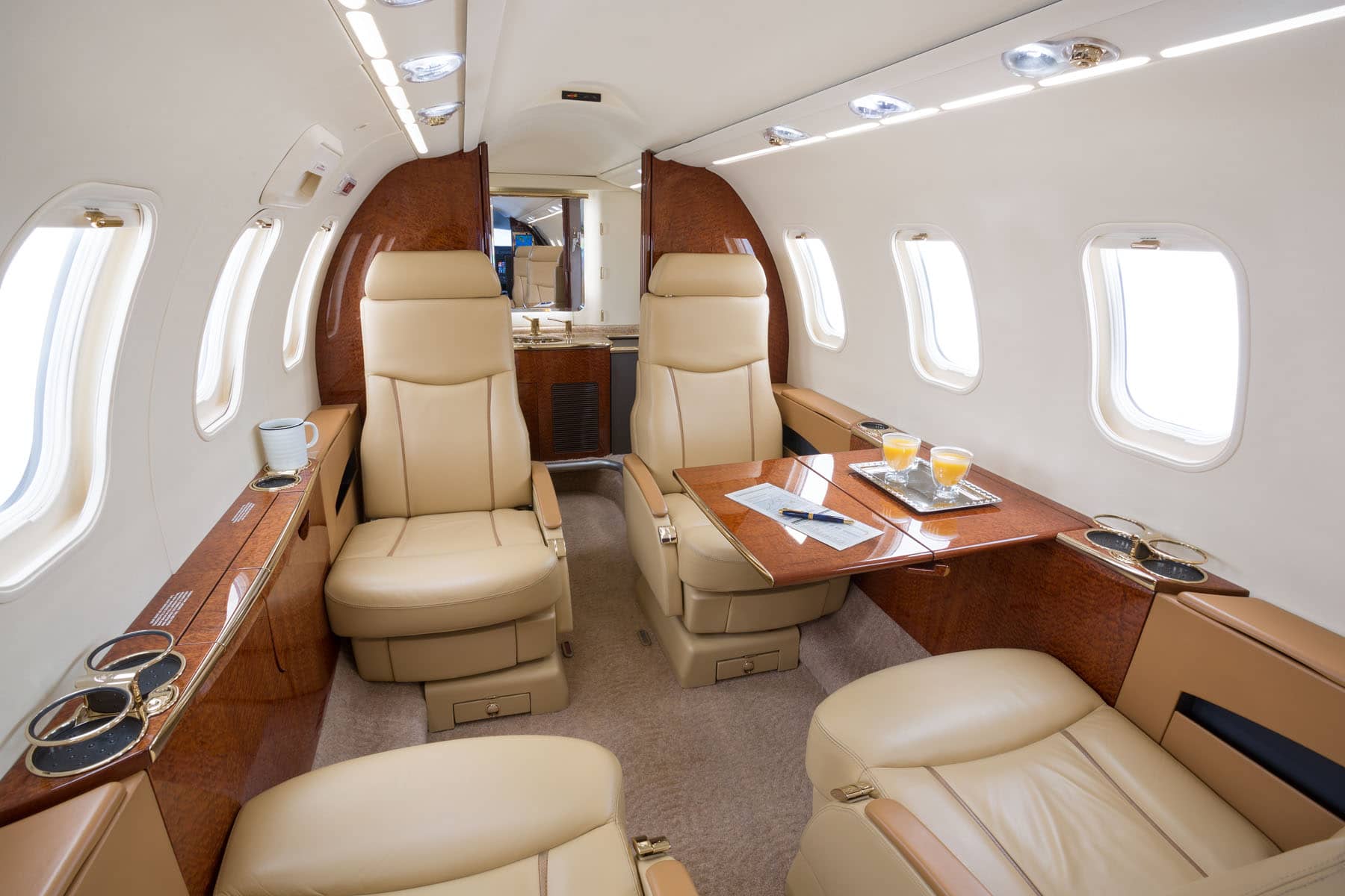 Image of N395BC Interior Aft2