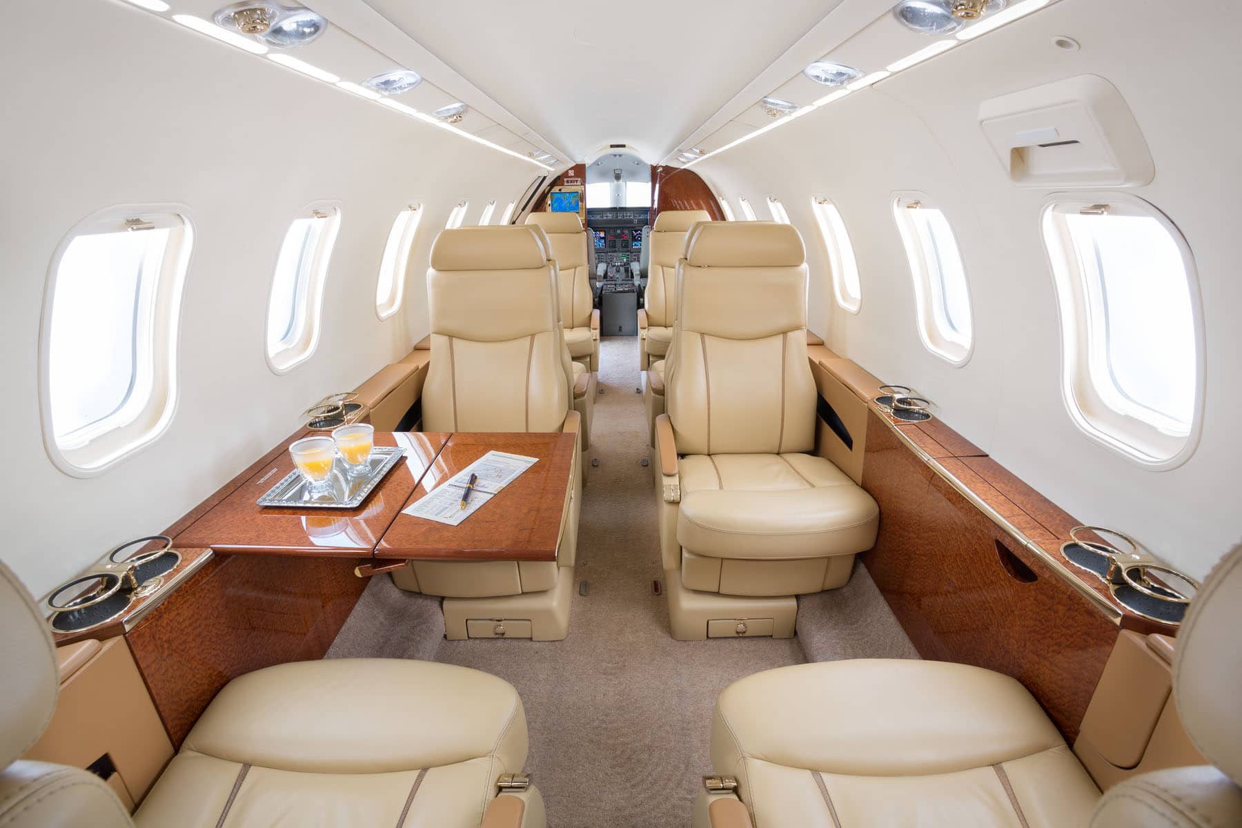 Image of N395BC Interior Forward