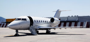Image of runway-bombardier challenger 605